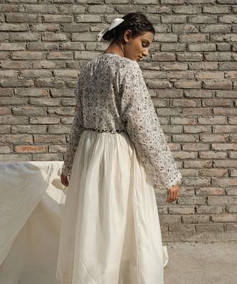 Ivory olivia dolman sleeve dress 2