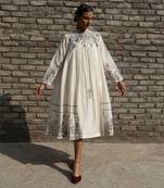 Ivory leihani raglan sleeve overlay