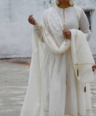 Ivory mira anarkali set 4