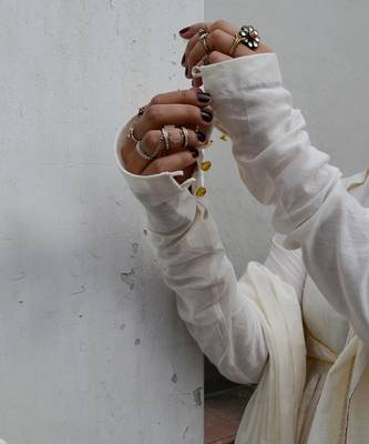 Ivory mira anarkali set 5