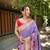 LAVENDER GORGEOUS SILK  SAREE