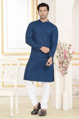 Arruga stylish sequins kurta pajama 1