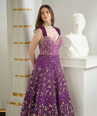 Purple gown 2