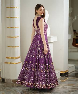 Purple gown 3
