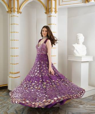Purple gown 4