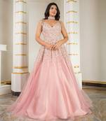 Pale pink gown