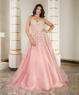 Pale pink gown 2