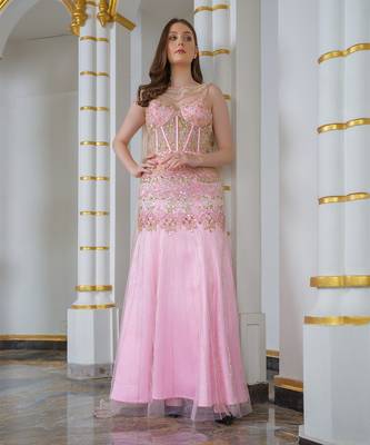 Pink gown 1