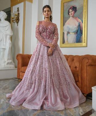 Mauve gown 1