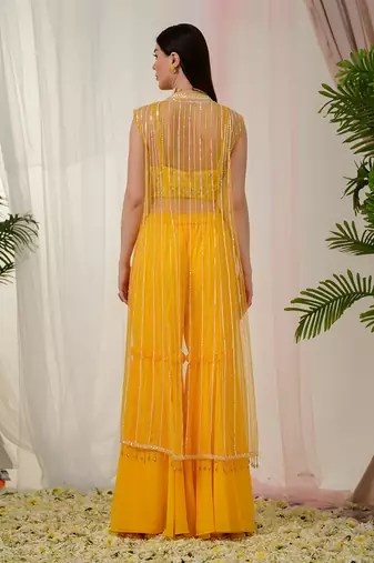 Yellow isadora jacket pant set
