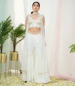 Offwhite enigma jacket pant set