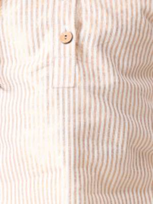 golden stripe lurex cotton kurti with silver stripe patiyala (set of 2) 2