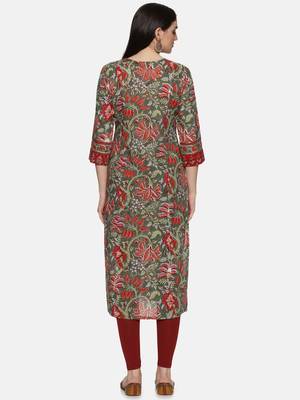 Block print kurta 3