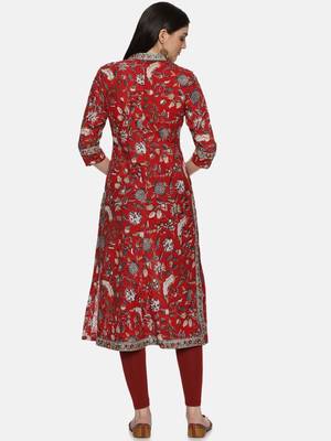 A line block print kurta 3