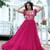 Pink Georgette With Sequins Multithreaded Embroidered work gown