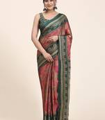 KIIRA GAJRI  Printed Chiffon ART SIK SAREE