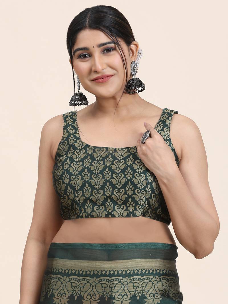 KIIRA GAJRI  Printed Chiffon ART SIK SAREE