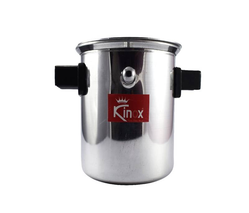 Kinox Aluminum Milk Double Boiler Silver 2 liters