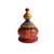 Salvus APP SOLUTIONS Long Round Ganesh Print Sindoor Box/Kumkum Dani, Decorative Pill Box For Women (3x6 Inch) (Medium)