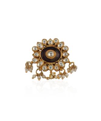 Brown minawork ring 1