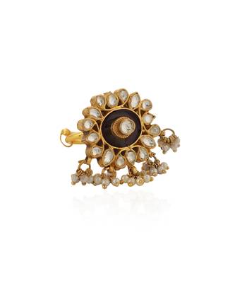 Brown minawork ring 3