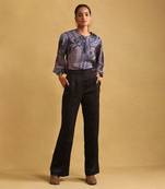 RITU KUMAR Blue micro print kurti