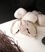 24ct women gold-plated handcrafted hoop earing