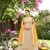 Net  Yellow Color Embroidered Lehanga Choli Set