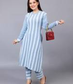 Designer winter woolen kurti with plazzo set(free size)