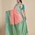  Faux Kanjivaram style art silk saree with blouse piece : sa00001078pnk