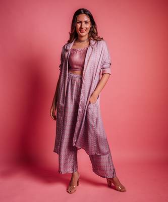 Dewberry mauve mauve bolt jacket set 1