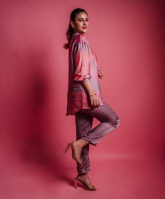 Dewberry blue rosebud shirt 2