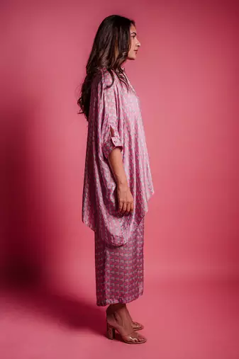 Dewberry mauve quadrate co ord set