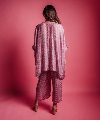 Dewberry mauve quadrate co ord set 4