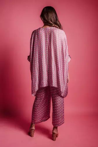 Dewberry mauve quadrate co ord set