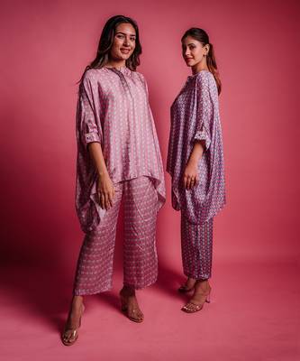 Dewberry mauve quadrate co ord set 5