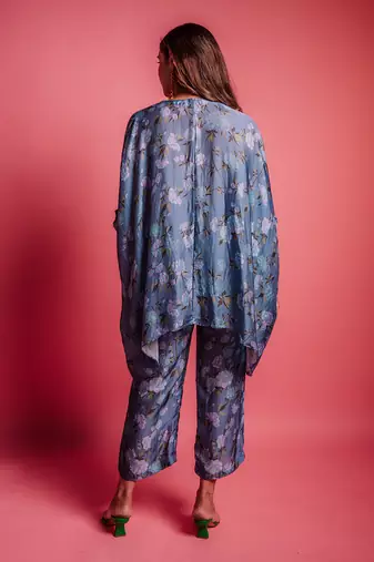 Dessert blue blue daisy co ord set