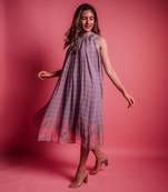 Dewberry mauve posy dress