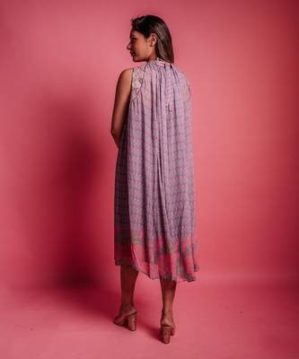 Dewberry mauve posy dress 4