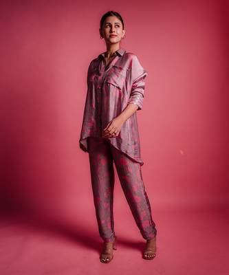 Dewberry mauve la fleur co ord set 2