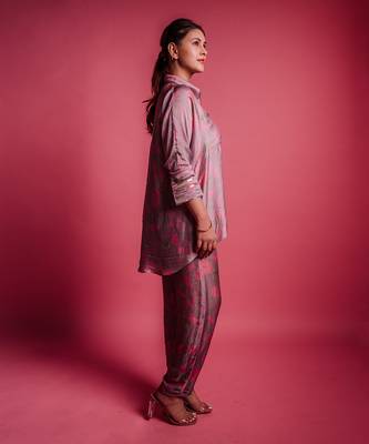 Dewberry mauve la fleur co ord set 3