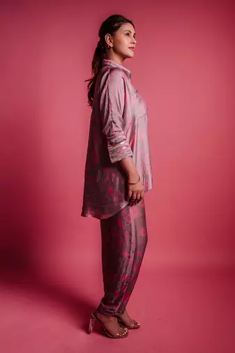 Dewberry mauve la fleur co ord set