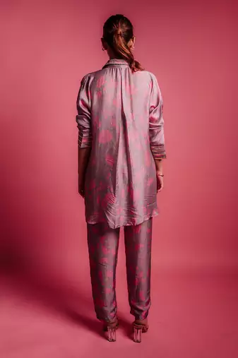 Dewberry mauve la fleur co ord set