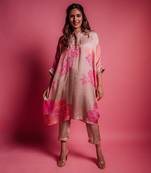 Champagne beige bud kurta set