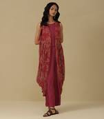 AARKE Red printed co ord set