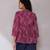 Purple printed top