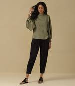 Sage green solid top