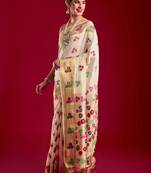  Faux Kanjivaram style art silk saree with blouse piece : sa00001186crfree