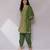 AARKE Green printed kurti set