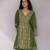 AARKE Green printed kurti set